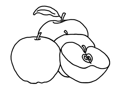 Free Printable Coloring Pages Apples