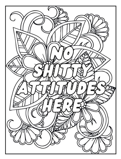 Free Printable Coloring Pages Bullshit For Adults Only