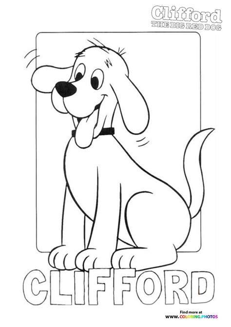 Free Printable Coloring Pages Clifford The Big Red Dog