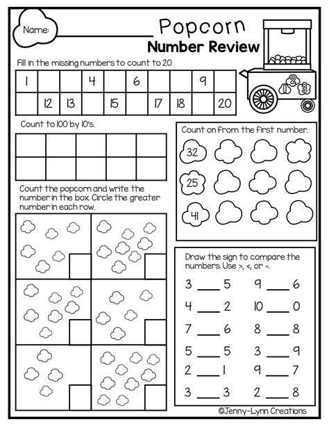 Free Printable Common Core Math Worksheets For Kindergarten