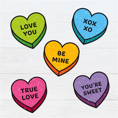 Free Printable Conversation Hearts