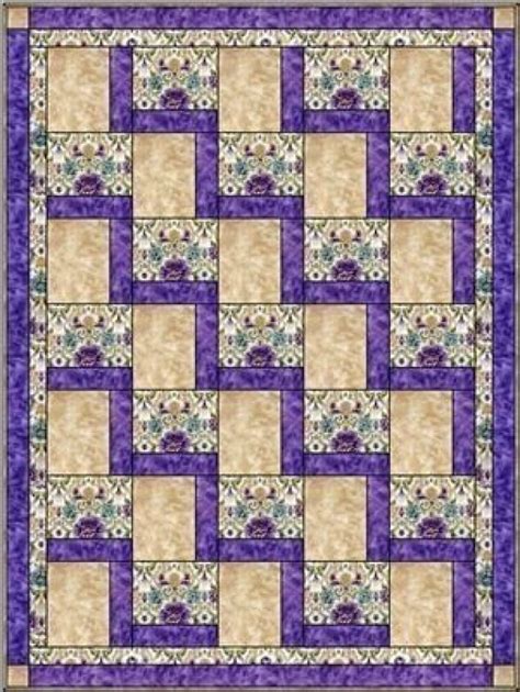 Free Printable Downloadable 3 Yard Quilt Patterns Free