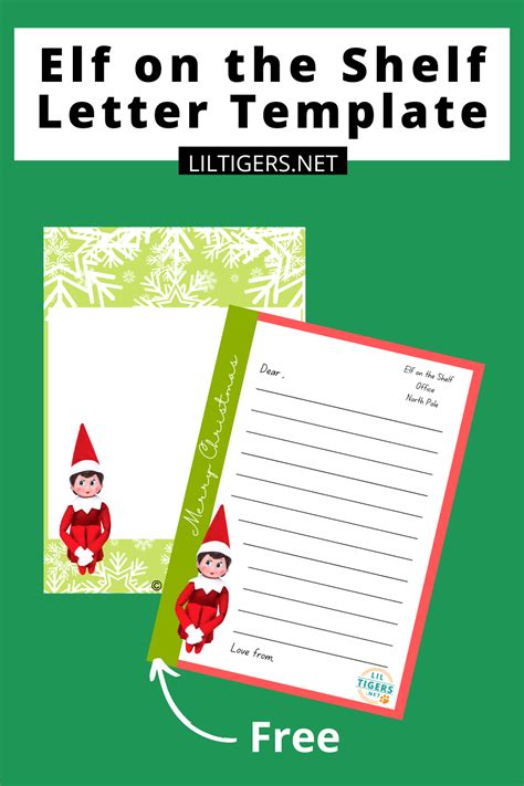 Free Printable Elf Letter Templates