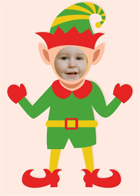 Free Printable Elf Template For Photo