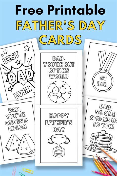 Free Printable Father's Day Cards For Son