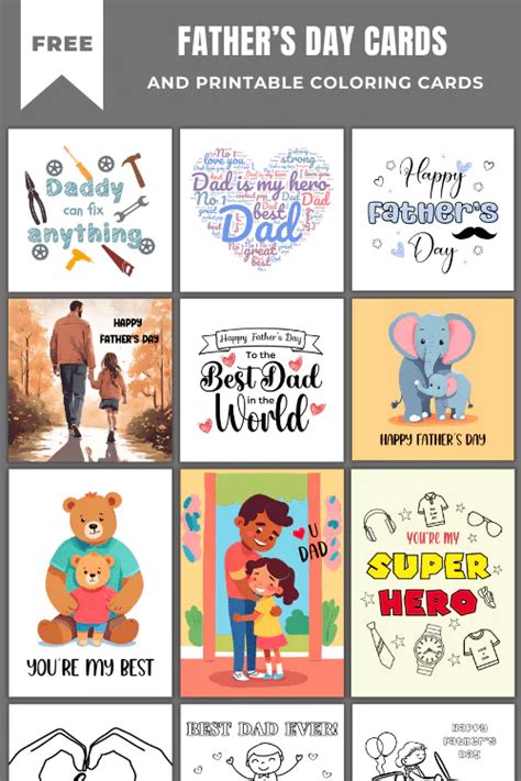 Free Printable Father's Day Cards From Girlfriend