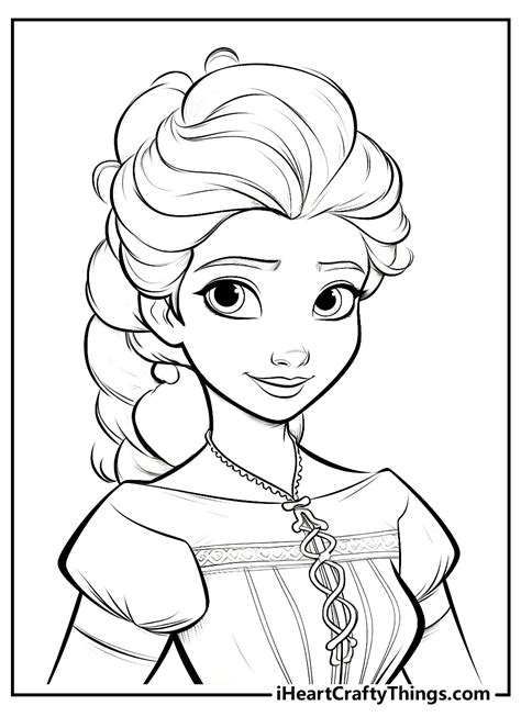 Free Printable Frozen Coloring Sheets