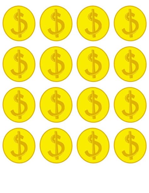 Free Printable Gold Coins
