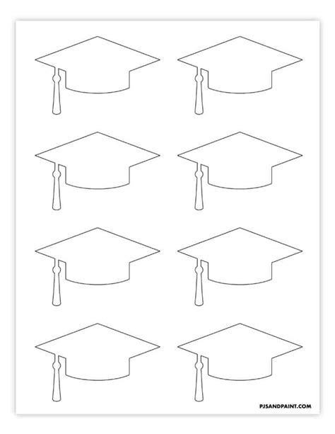 Free Printable Graduation Cap Template
