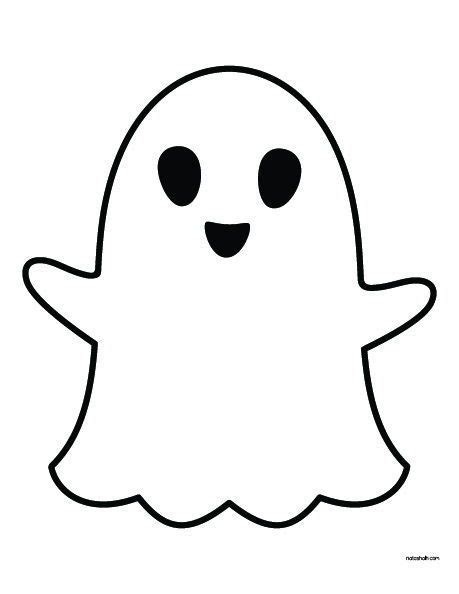 Free Printable Halloween Ghost Templates