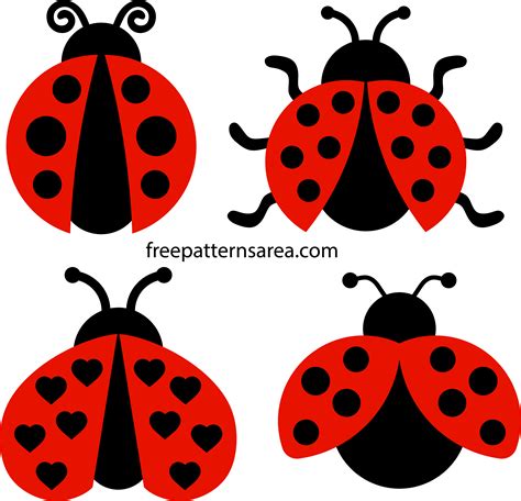 Free Printable Ladybug Template