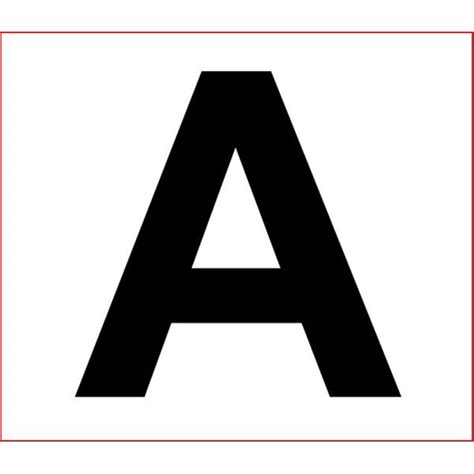 Free Printable Large Letters