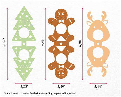 Free Printable Lollipop Holder Template