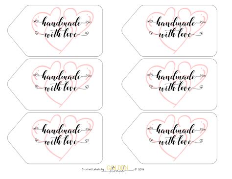 Free Printable Made With Love Gift Tags
