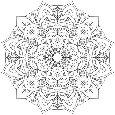 Free Printable Mandalas To Color