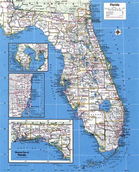 Free Printable Map Of Florida With Cities