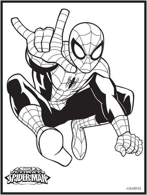 Free Printable Marvel Coloring Pages
