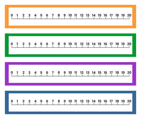 Free Printable Number Lines