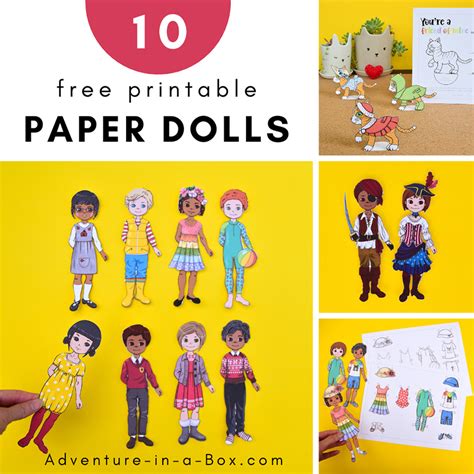 Free Printable Paper Dolls For Preschoolers