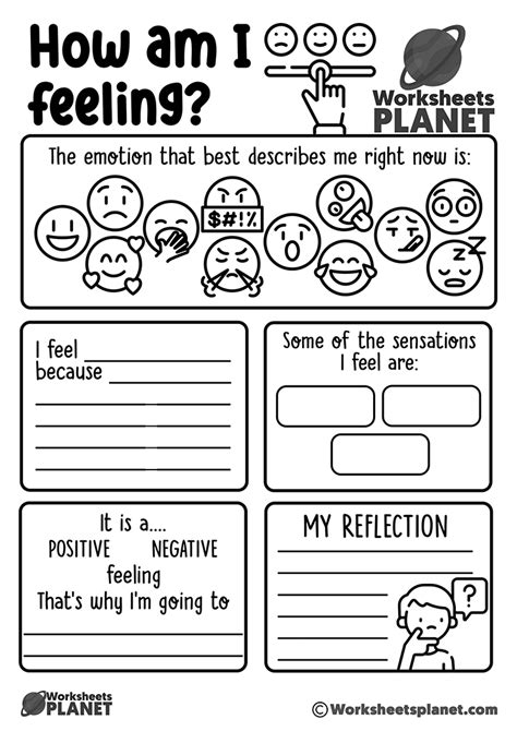 Free Printable Sel Worksheets