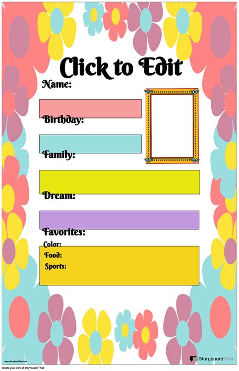 Free Printable Student Of The Week Poster