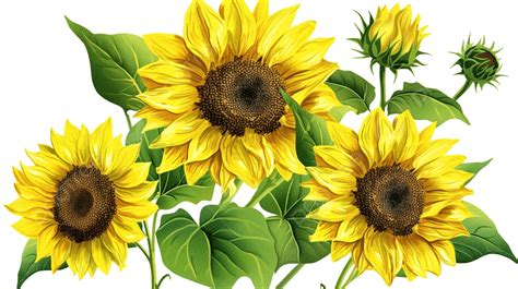 Free Printable Sunflower Images