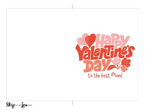 Free Printable Valentines Day Cards For Mom And Dad