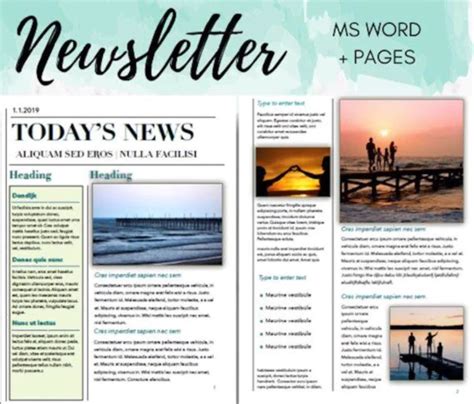 Free Publisher Newsletter Templates