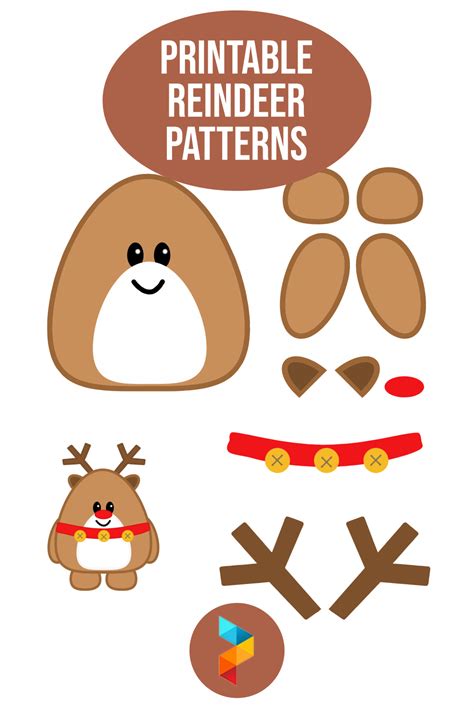 Free Reindeer Printables Patterns