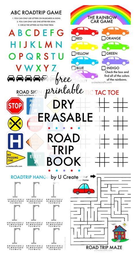 Free Road Trip Printables