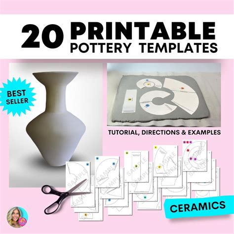 Free Slab Pottery Templates
