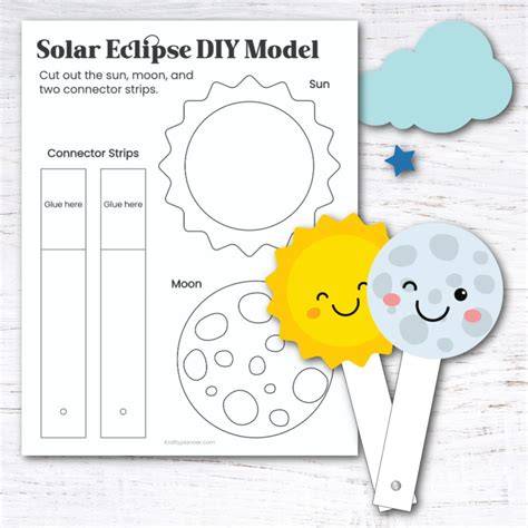 Free Solar Eclipse Activities For Kids Printable