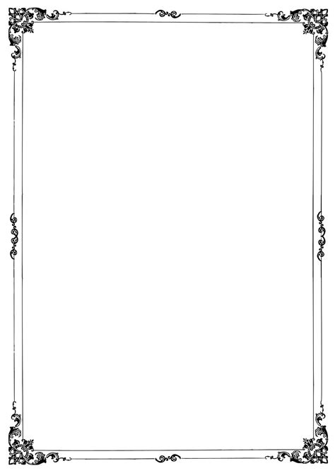 Free Templates With Borders