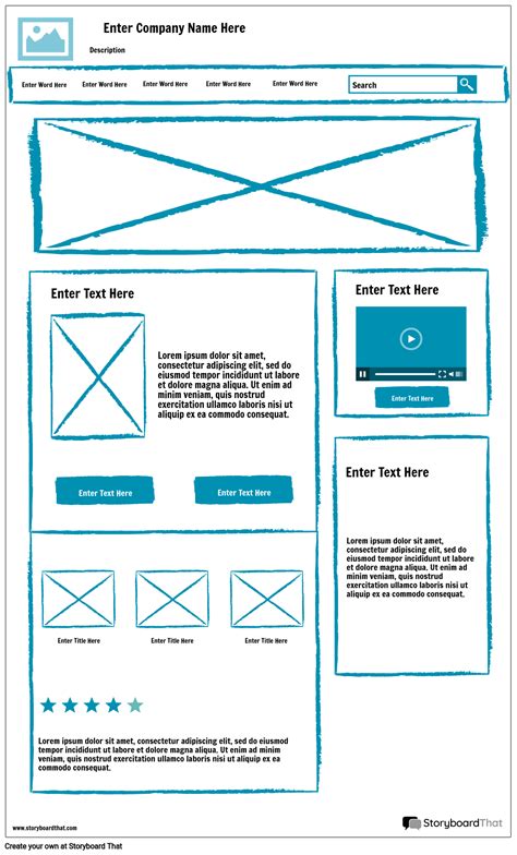 Free Wireframe Templates