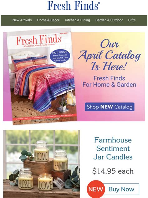 Fresh Finds Catalog