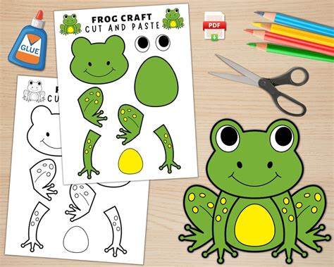 Frog Printable Craft