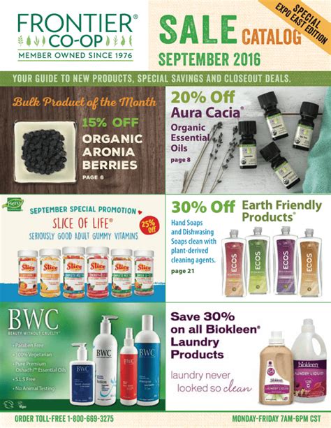 Frontier Co Op Sale Catalog