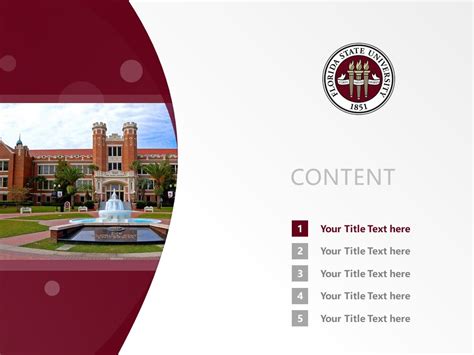 Fsu Ppt Template
