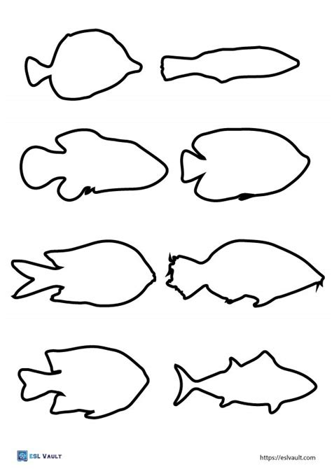 Full Page Fish Template Printable