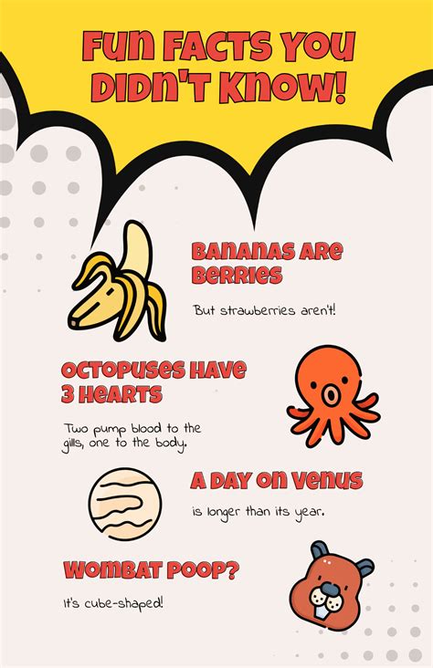 Fun Facts Template