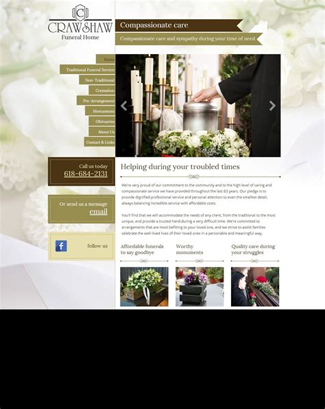 Funeral Home Website Templates