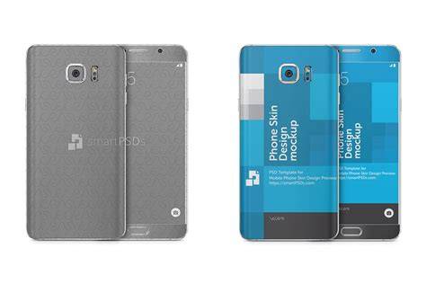 Galaxy Note 5 Mobile Skin Design Template Jpg