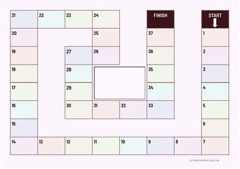 Game Board Template Free