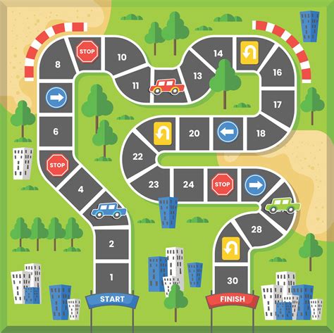 Game Of Life Game Board Template