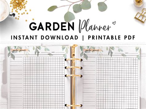 Garden Planner Template