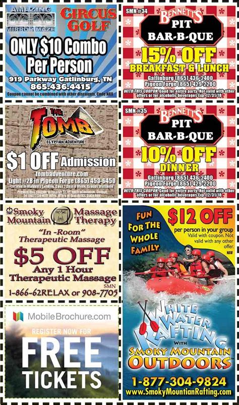 Gatlinburg Coupons Printable