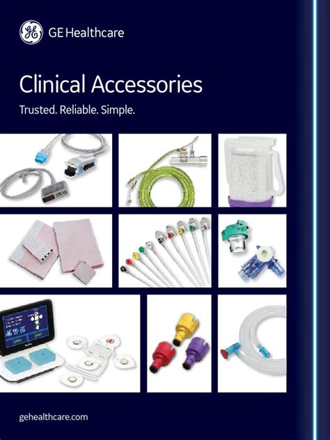 Ge Healthcare Accessories Catalog