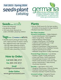 Germania Seed Catalog