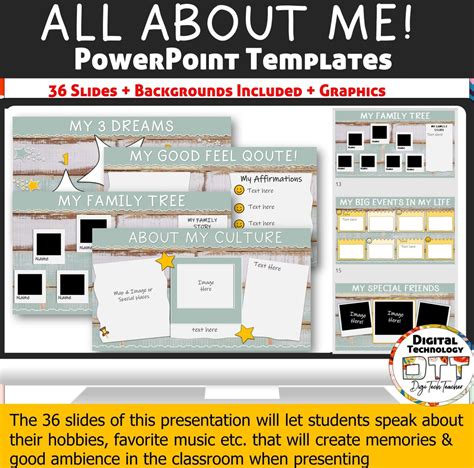 Get To Know Me Powerpoint Template