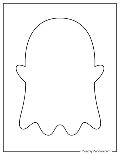 Ghost Halloween Template